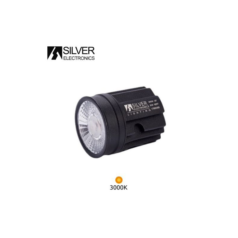 Bombilla Dicroica LED Módulo 9w 3000K 720Lm 220V PREMIUM SILVER UUS