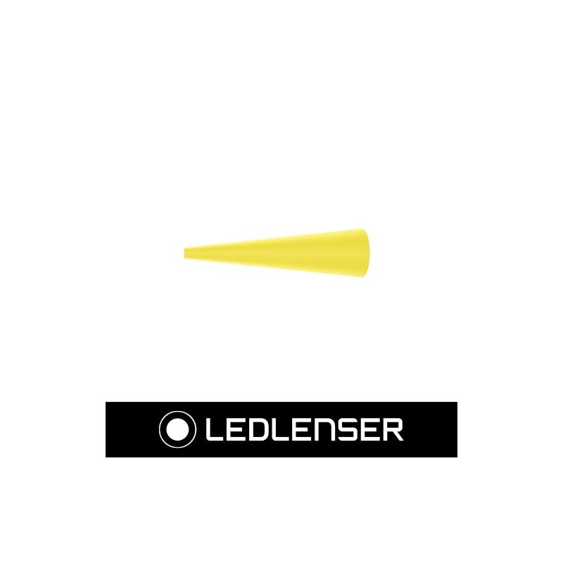 Cono de señalización Amarillo para i9, i9R, i9iron LEDLENSER