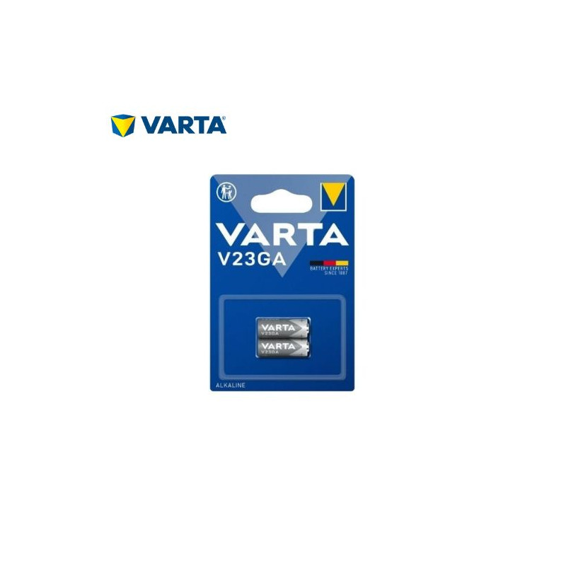 Pila Alcalina V23GA MN21 12v Blister 2 pilas VARTA