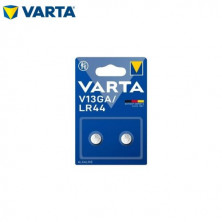 Pila Alcalina V13GA 1,5v LR44 A76 boton Blister 2 pilas VARTA