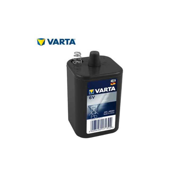Pila Salina 4R25 6v 8,5Ah Muelles VARTA