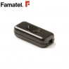 Interruptor de paso 2A-220V negro FAMATEL C20
