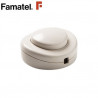 Interruptor de pie 2A-220V blanco Retráctil FAMATEL 34