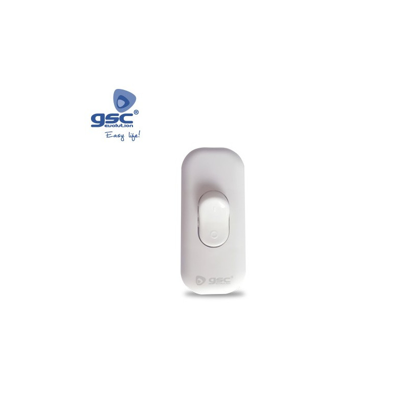 Interruptor de paso 4A Blanco GSC C100/1000