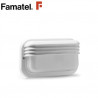 Aplique de pared Máx.18w E27 Horizontal Difusor Exterior Blanco IP44 ECOLED FAMATEL C1