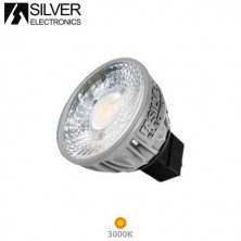 Bombilla Dicroica LED MR16 9w 3000K 823Lm EVO 12V PREMIUM SILVER C10