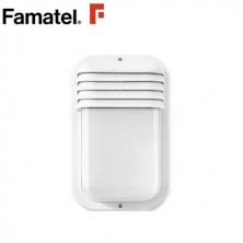 Aplique de pared Máx.18w E27 Vertical Difusor Exterior Blanco IP44 ECOLED FAMATEL C1