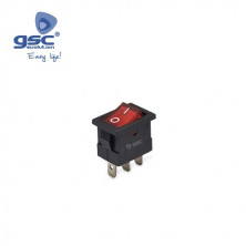 Interruptor SPST ON OFF con luz 6A - 104A Bolsa 5 undiades GSC C10/1