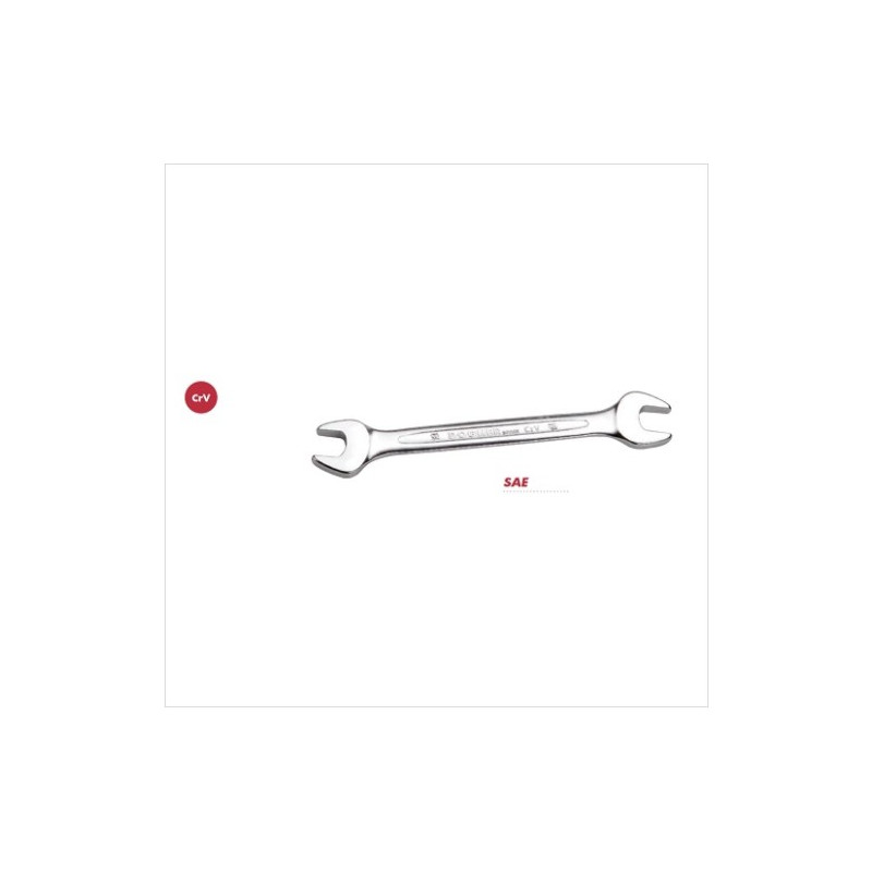 Llave fija cromo vanadio dos bocas abiertas 21x23 mm DOGHER