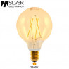 Bombilla Globo LED E27 G123 3w 2200K 330Lm Filamento EDISON 220V ÚLTIMAS UNIDADES