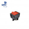 Interruptor DPST ON OFF con luz 164A - 16ABolsa 5 undiades GSC C10/100