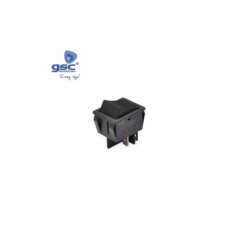 Interruptor DPST ON OFF 164A - 16A Bolsa 5 undiades GSC C10/100