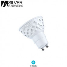 Bombilla Dicroica LED GU10 4w 5000K 390Lm MULTILED 220V PREMIUM SILVER