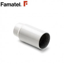 Portalámpara E14 Baquelita Liso Blanco Blister FAMATEL C20