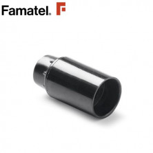 Portalámpara E14 Baquelita Liso Negro Blister ÚLTIMAS UNIDADES