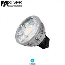 Bombilla Dicroica LED MR16 9w 5000K 823Lm EVO 12V PREMIUM SILVER C10