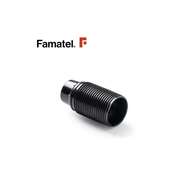 Portalámpara E14 Baquelita Roscado Blanco FAMATEL C60
