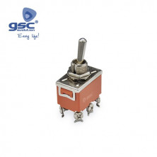 Interruptor DPST ON OFF 15A Bolsa 5 undiades GSC C10/100