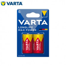 Pila Alcalina C LR14 1,5v Max Power Blíster 2 pilas VARTA