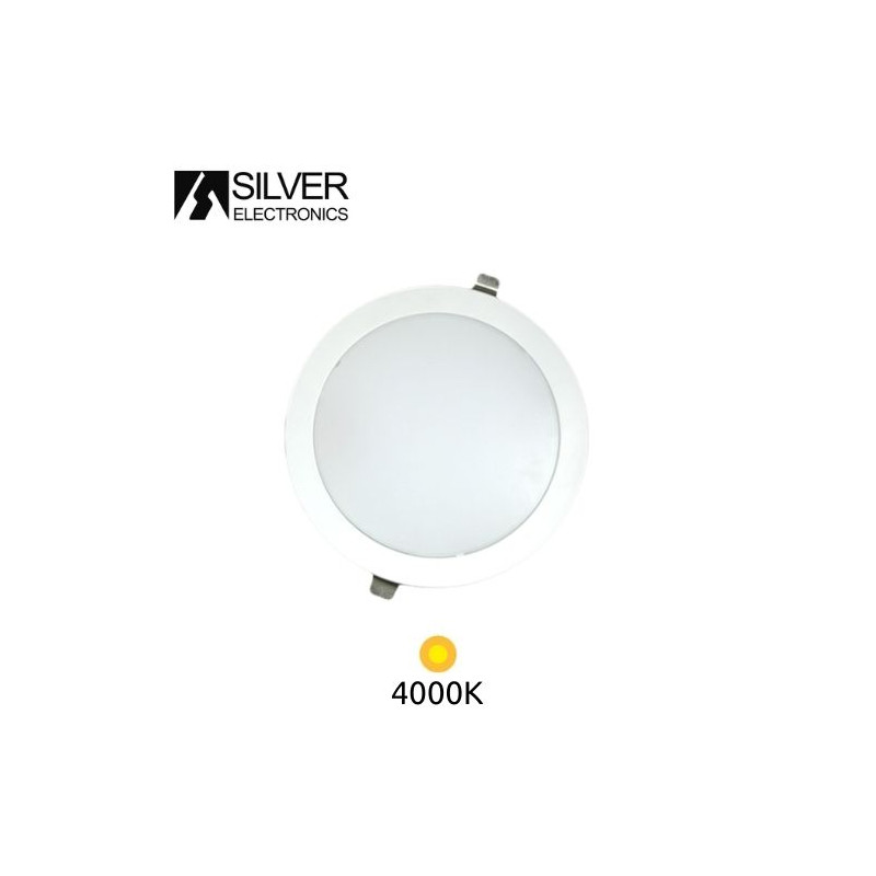 Downlight LED 25w 4000K marco Blanco 230x48mm ÚLTIMAS UNIDADES