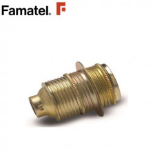 Portalámpara E14 Metálico Roscado FAMATEL | 30