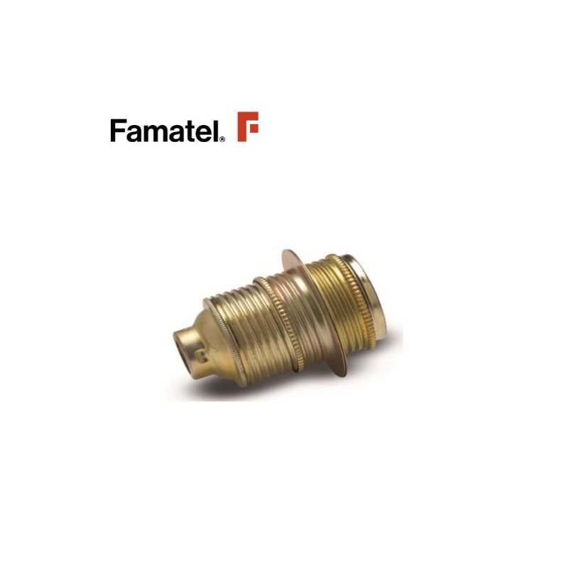 Portalámpara E14 Metálico Roscado FAMATEL | 30