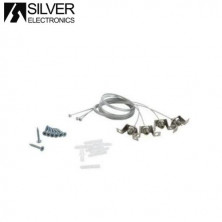 Kit de suspensión para panel LED SILVER C1