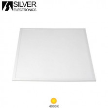 Panel LED Cuadrado 36w 4000K 3500Lm EMPOTRABLE Color del marco Blanco 60x60cm MACE SILVER C1