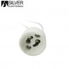 Portalámpara GU10 230V Cable 15cm en bolsa de 50 uds. SILVER C1