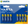 Pila Alcalina AAA LR03 1,5v Longlife Power Blíster 6+2 pilas VARTA