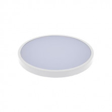 Plafón techo LED Redondo 24w CCT Tono luz ajustable 2400Lm Diámetro 340x61mm Blanco Hydra SILVER C5