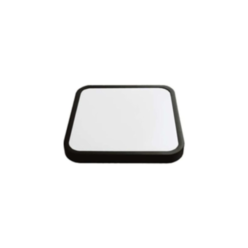 Plafón techo LED Cuadrado 36w CCT Tono de luz ajustable 3600Lm 410x410x65mm Negro Hydra SILVER C5