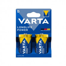 Pila Alcalina D LR20 1,5v Longlife Power Blíster 2 pilas VARTA