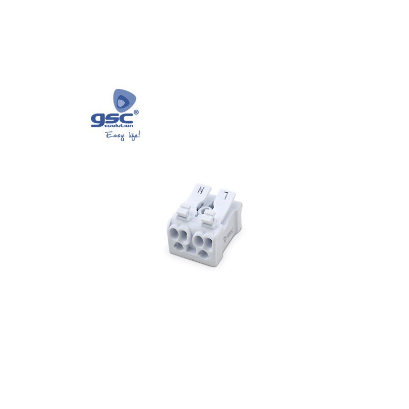 Conexion rápida 2 polos 0.5-2.5mm Bolsa 5 unidades GSC C10/200
