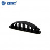 Abrazaderas adhesivas para cable 6 orificios Pack 100 uds GSC /15