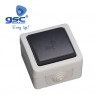 Mecanismo superficie estanco Serie GSC Interruptor 10A 220V IP44 GSC C10/100