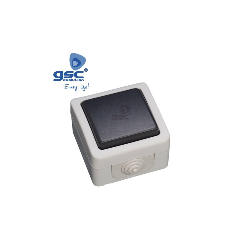 Mecanismo superficie estanco Serie GSC Conmutador 10A 220V IP44 GSC C10/100