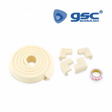 Rollo 2M para cantos + 4 protege esquinas espuma Pack adhesivos 3m GSC C16/32
