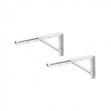 Escuadras para estante plegables / abatibles 396x167x42mm HOLMIOS