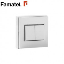 Mecanismo superficie Serie 5000 Conmutador Doble 10A-220V FAMATEL C30