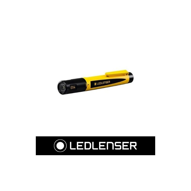Linterna EX4 2xAAA 50Lm IP66 ZONA 0/20 Serie Industrial ATEX LEDLENSER