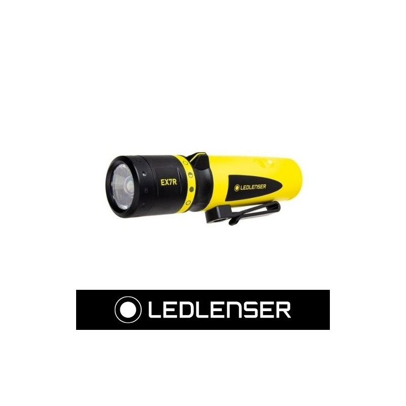 Linterna EX7R 220Lm ZONA 1/21 RECARGABLE Serie Industrial ATEX LEDLENSER
