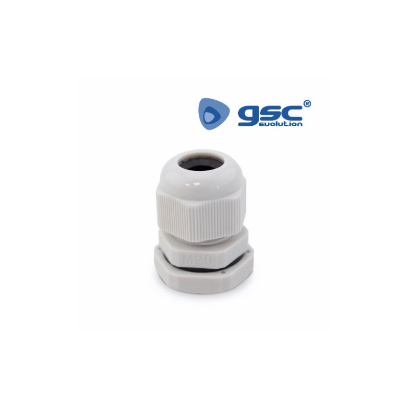 Kit Prensa estopa + junta + tuerca M20 6-11mm IP68 Bolsa 5 unidades GSC C20/200
