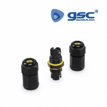 Conector estanco con regleta para cable de 0,5 a 1,5mm IP68 GSC C10/500