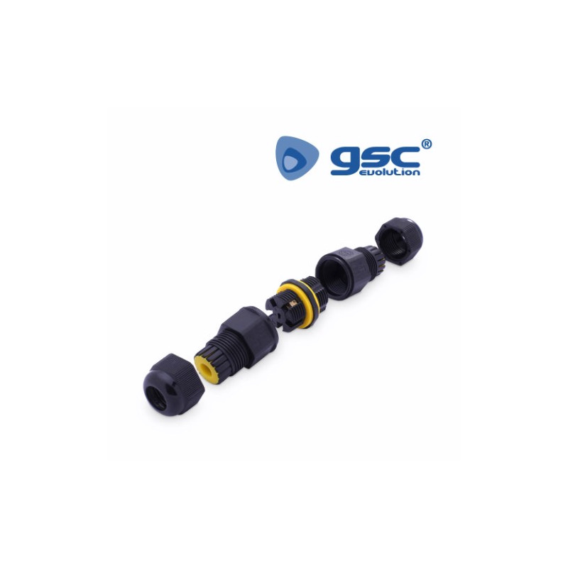 Conector estanco con regleta para cable de 0,5 a 2,5mm IP68 GSC C50/500