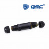Conector estanco con regleta para cable de 0,5 a 4mm IP68 GSC C1/250