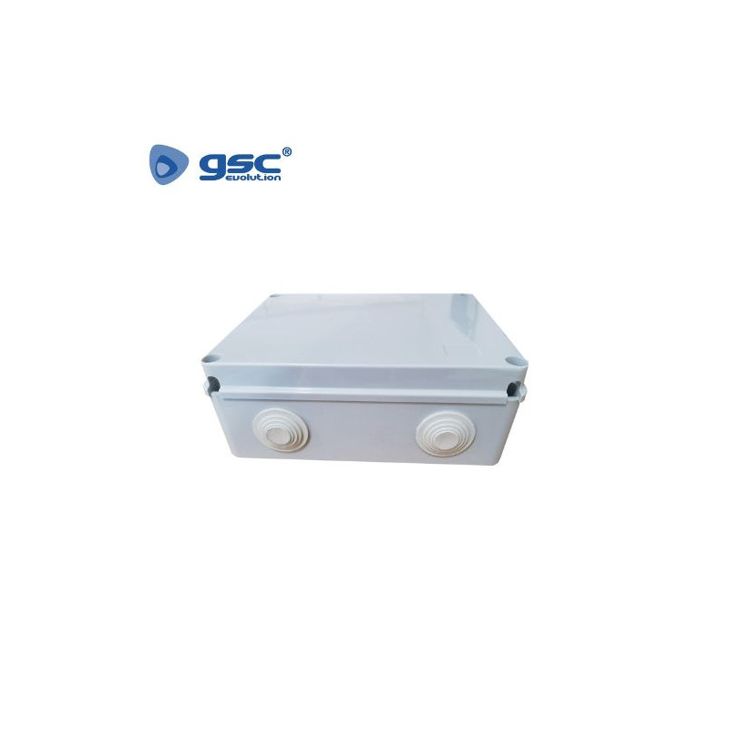 Caja conexión cuadrada 240x190x90mm IP55 Gris GSC C1/20
