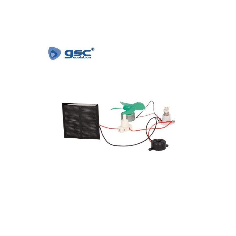 Kit solar eléctrico escolar GSC C40/400