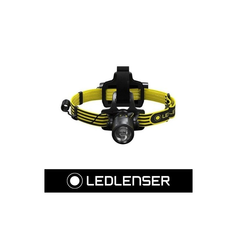 Linterna Frontal iLH8R 300Lm 2/22 RECARGABLE Serie Industriual ATEX LEDLENSER