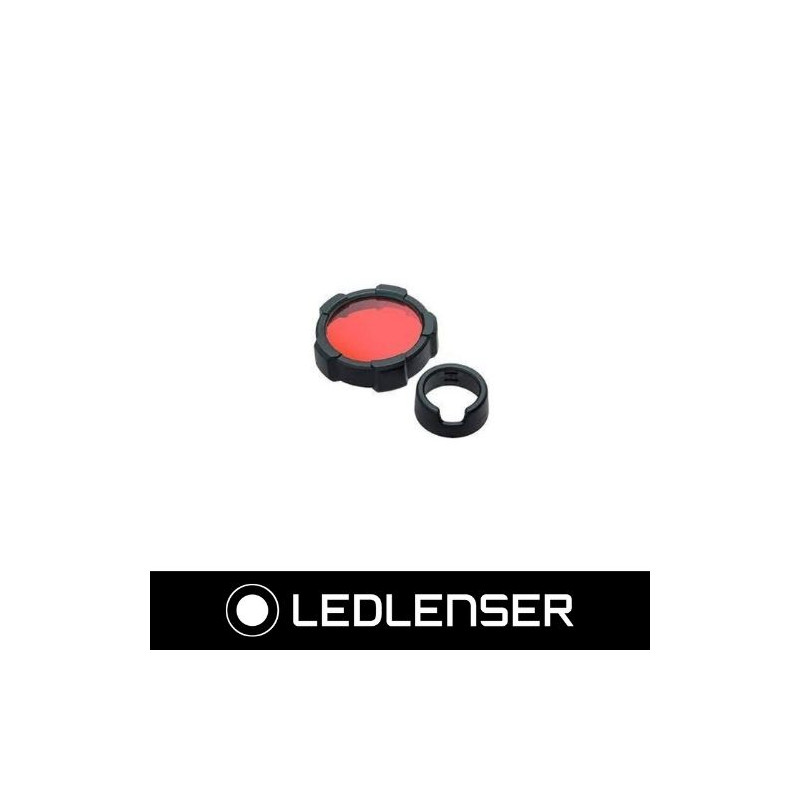 Filtro de color Rojo + protector LEDLENSER
